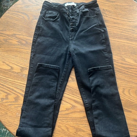 KanCan Button Fly Skinny Jeans - Picture 1 of 3